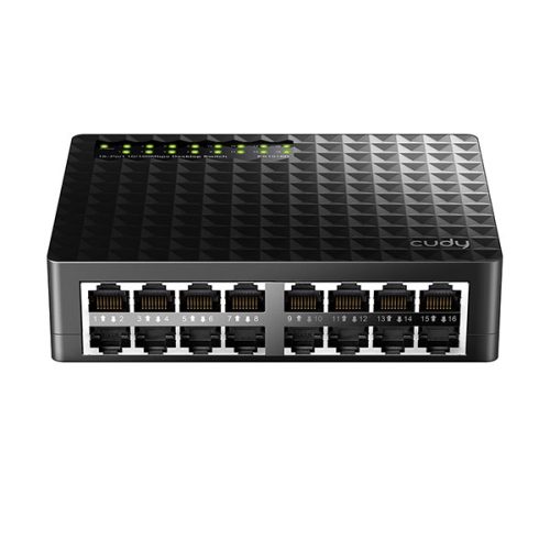 CUDY 16 PORT DESKTOP SWITCH FS1016D